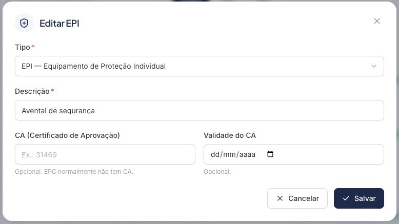 Cadastro de proteção na Atalaia