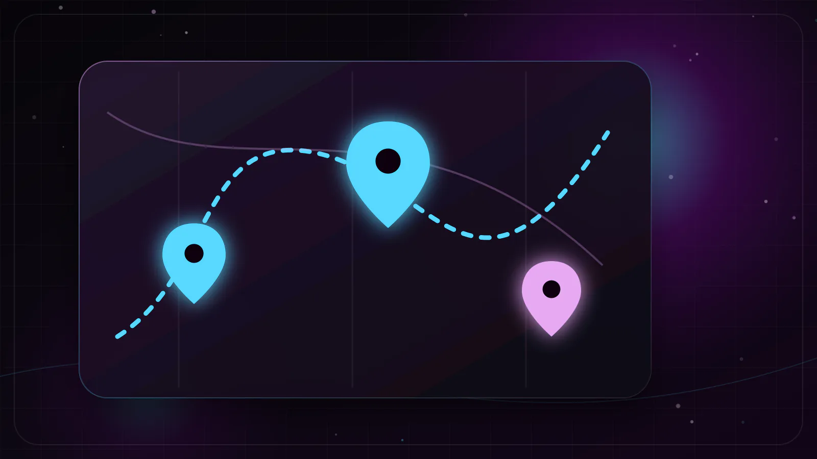 Imagem conectada a coordenadas, página local e dados estruturados