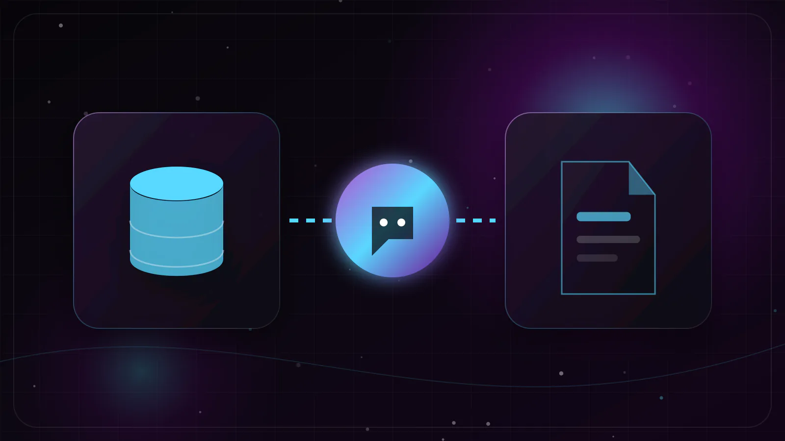 Dois sistemas empresariais conectados por uma API protegida