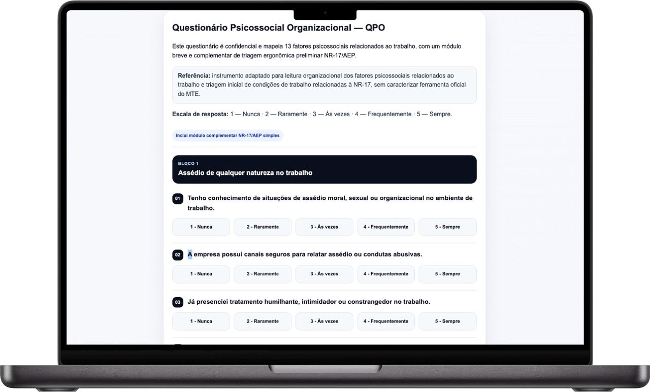 Questionário online
