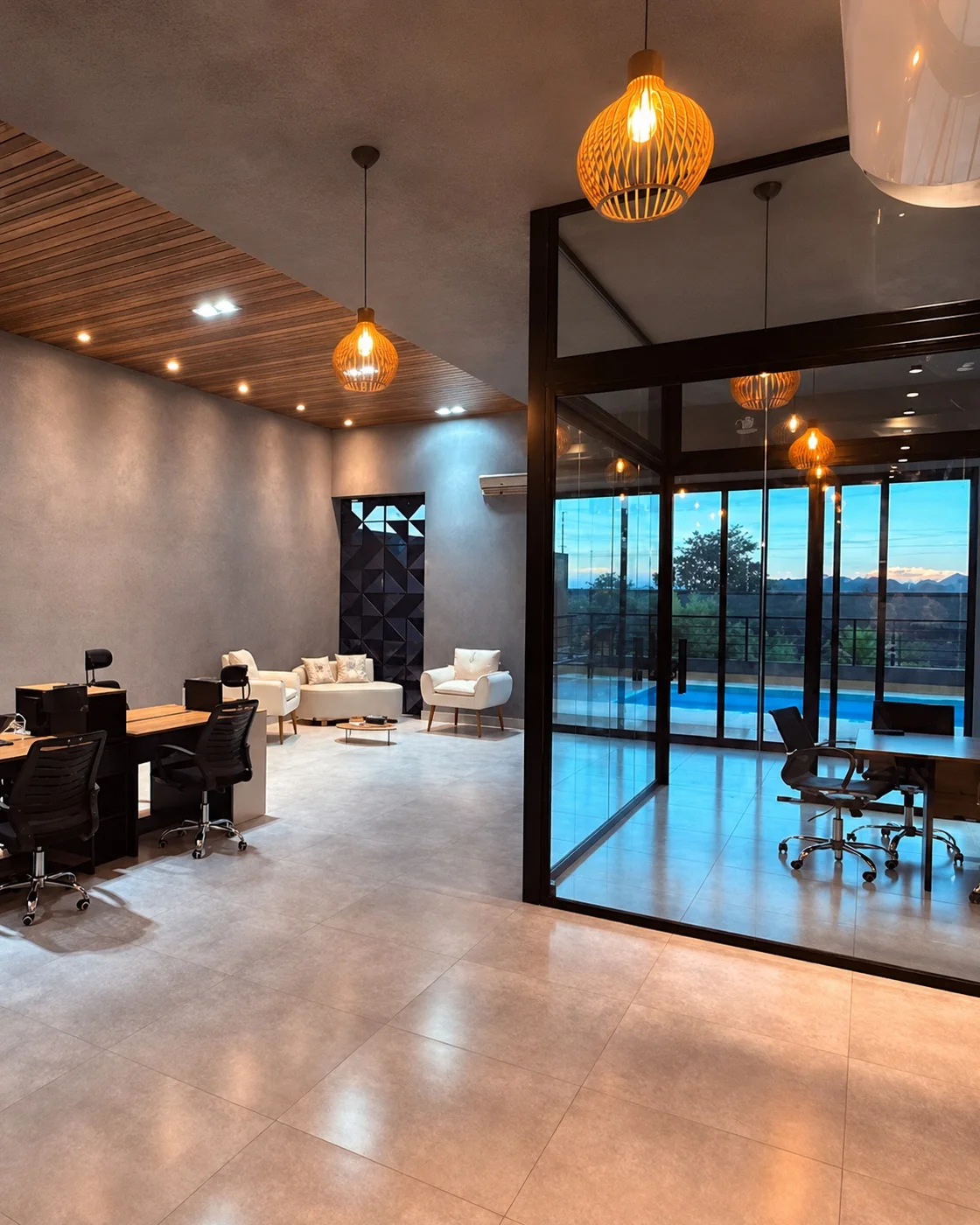 Ambiente de trabalho da sede da LTA Agência